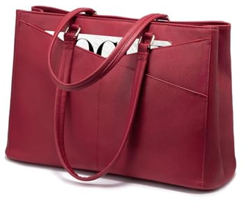 LOVEVOOK Laptoptasche Damen 15,6 Zoll, Handtasche Damen Arbeitstasche Lehrertasche Groß, Wasserdicht Shopper Tasche Schultertaschen Aktentasche Umhängetasche Tote Bag für Business Schule