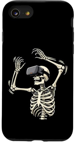 Hülle für iPhone SE (2020) / 7/8 Halloween Skelett VR Headset Kostüm