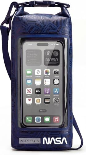 NASA Small Dry Bag with Integrated Waterproof Phone Pouch (Floating, IP68)