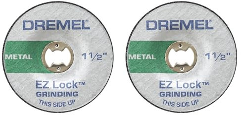 Dremel EZ541GR EZ Lock Schleifscheibe, Metall, Grün