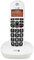 Doro PhoneEasy 100w Téléphone sans Fil DECT pour Seniors avec Grandes Touches et Son Amplifié (Blanc X 1) [Version Française]