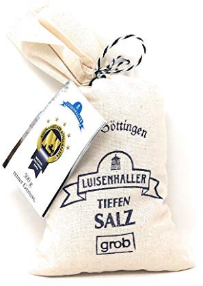 Luisenhaller® Tiefensalz Grob im Leinensäckchen 300g