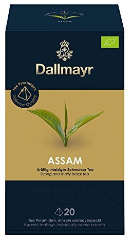 Dallmayr Teepyramide Assam BOP Bio, 1er Pack (1 x 50 g)
