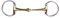 ARBO-INOX Olivenkopfgebiss Argentan einfach gebrochen (14,5cm)