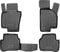 Walser XTR Gummi Fussmatten Auto für VW Passat/Passat Variant 2010-2015, Passat Alltrack 2012-2014, 100% passgenaue Auto Fußmatten, robuste Universal Fußmatte Auto, Gummimatten Auto