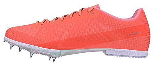 adidas Unisex-Erwachsene Adizero Md Leichtathletik-Schuh, Signal Coral/Silver Met./FTWR White