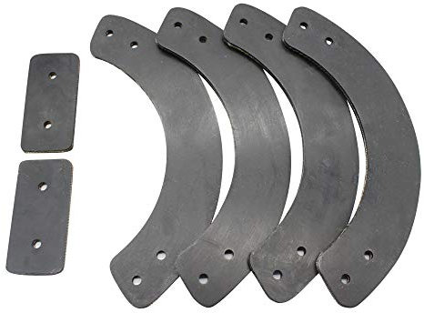 SECURA Gummileisten-Satz 2+4 kompatibel mit Troy-Bilt Polar 5053 31A-2R5-609 Schneefräse
