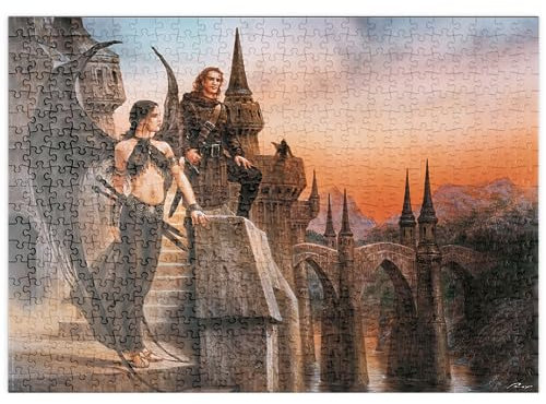 MyPuzzle Wings - Luis Royo - Fantasies - Premium 500 Teile Puzzle - MyPuzzle Sonderkollektion von Heye Puzzle