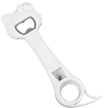 WEITING Apribottiglie multiuso, 4 in 1, apribottiglie multiuso, cavatappi per bottiglie d'acqua, lattine di birra, barattoli di gelatina