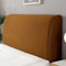 WSGJHB Bettkopfteilabdeckung, staubdichtes Stretch Bett Kopfteilabdeckung, Rückenschutz, All-Inclusive Slipcover, Bett Kopfteilabdeckungen Braun 200 cm für (200-220 cm Kopfteil)