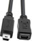 CY CableUSB 2.0 Mini USB 5Pin Male to 5Pin Female Extension Cable Hi Speed for Data Power 50cm