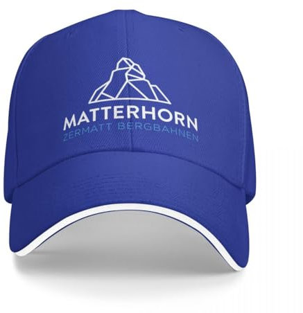 OAKITA Basecap Love Skiing Schweizer Alpen Zermatt Breuil Cervinia Valtournenche Skigebiet Matterhorn Baseball Cap Custom Cap Herren Golfbekleidung Damen