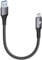 CONMDEX USB C Cable Short 50cm/0.5M 10Gbps Data USB3.1 Gen2 Type C Android Auto Cable QC3.0 3.1A USB A to C Fast Charger for Samsung Note20 Galaxy S24/S23/S22/S21 Tab S9 Pixel 9 M4 iPad Pro 2024-Grey