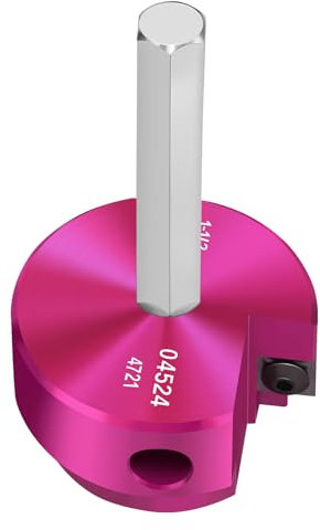 PVC Fitting Saver 3,8 cm Kopf, PVC-Rohrreibahle, Stecknuss-Schutz mit 3/8-Zoll-Sechskantschaft, Kunststoff-Rohrverschraubung Reibahle für Sanitär, Sch.40 CPVC-ABS-Nabe, passend für