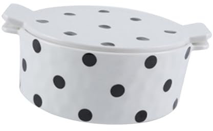 MAGICLULU Bol De Cuisson En Céramique Dot 800 Ml Bol De Service Polyvalent Conservation Des Aliments Usage Domestique
