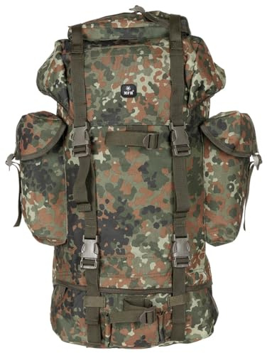 MFH German Army Rucksack 65L Flecktarn