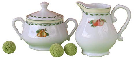 Creatable 13127 Milch-Zucker-Set Alba Obst 2-teilig