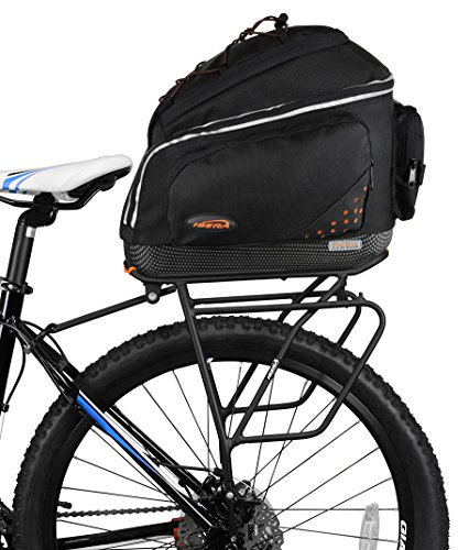 Ibera PakRak IB-RA5 Gepäckträger und Quick-Release-Fahrradtasche