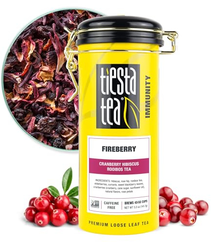Tiesta Tea Immunity Rooibos Tea, Fireberry, 1.7 Ounce by Tiesta Tea