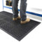 The Shopfitting Shop Tapis d’entrée antidérapant en Caoutchouc résistant pour intérieur et Atelier - Dimensions 600 x 900 cm