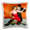 3dRose Argentina, Buenos Aires, La Boca Tango Dancing Sa01 Bja0011 Jaynes Gallery Kissenbezug, Satin, Weiß, 16 x 16