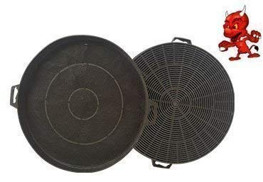 1 Aktivkohlefilter Filter Kohlefilter für Dunstabzugshaube Abzugshaube Bomann DU611, DU613, DU614