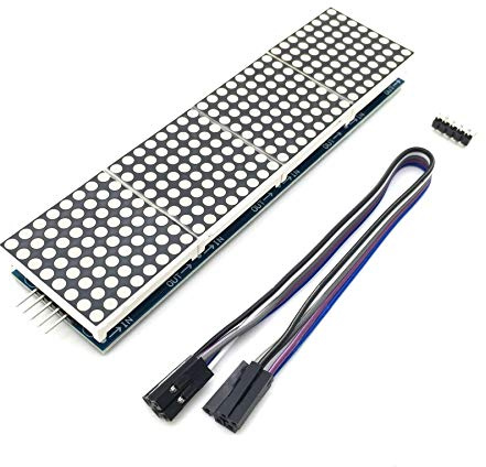 AptoFun 4 in 1 Dot Matrix MAX7219 MCU LED Display Module DIY Kit for Arduino