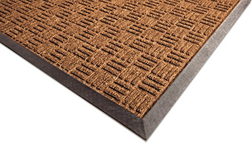 etm® Fußmatte Ocean | für außen und innen | geprägte Struktur für optimale Reinigungswirkung | Schmutzfangmatte in vielen Größen und Farben (Braun 120x180 cm)