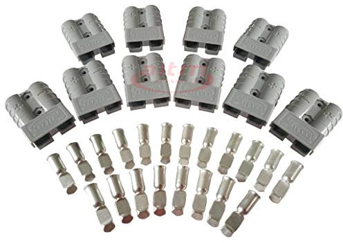 Connettore batteria 50A Connettore connessione rapida Presa connettore 50Amp 600V Per auto Mot. Moto 10 pezzi