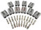 Connettore batteria 50A Connettore connessione rapida Presa connettore 50Amp 600V Per auto Mot. Moto 10 pezzi