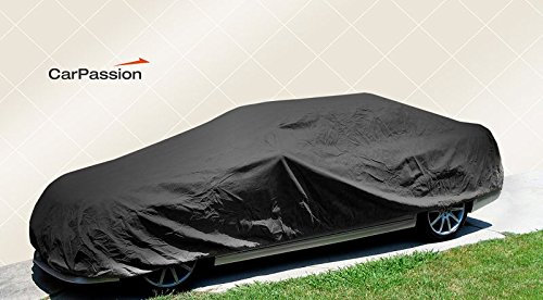 MAMMOOTH Faltgarage Wasserdicht Faltbar Schwarz (480 x 150 x 137 cm)