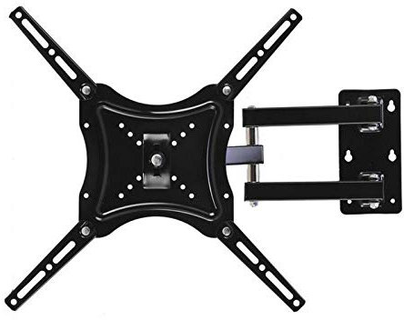 STAFFA PORTA TV MONITOR DA 14 A 22/28/32/40/55 SUPPORTO PARETE MURO BRACCIO ESTENSIBILE MAX 50KG