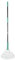 JVL 20-034TQ Super-Absorbent Easy Twist Microfibre Floor Mop, Turquoise/Grey