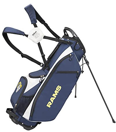 Wilson NFL Golf Bag - Carry, Los Angeles Rams, Blue, 2020 Model