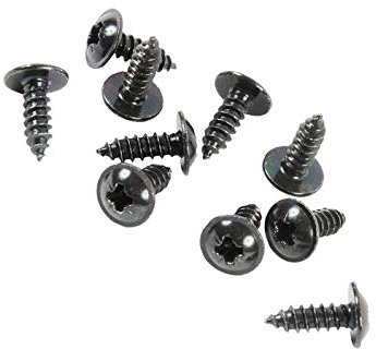 sparefixd Door Glass Black Screw Kit x 10 to Fit Zanussi Oven