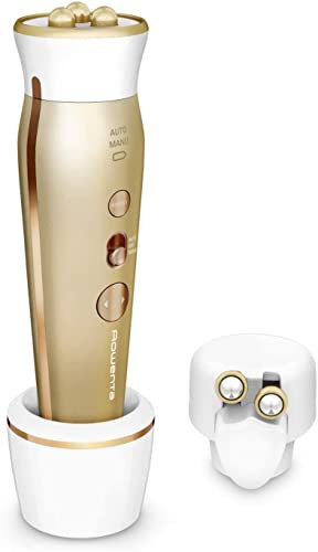 Rowenta Masajeador Facial Reafirmante LV7030 Masajeador antiedad para cara y ojos, masajeador facial, dado de la piel, antiedad, profesional, clínicamente probado, piel firme, contorno del ojo