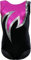 Gymnastikanzug Turnanzug Modell Java Spezial Samt & Glitzerlycra Kurzarm Turnbody, Größe:134-140, Farbe:Samt Schwarz - Pink