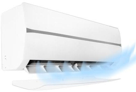 Transparent deflector for air conditioner & air conditioning, CLIMIK CRISTAL Made in Italy