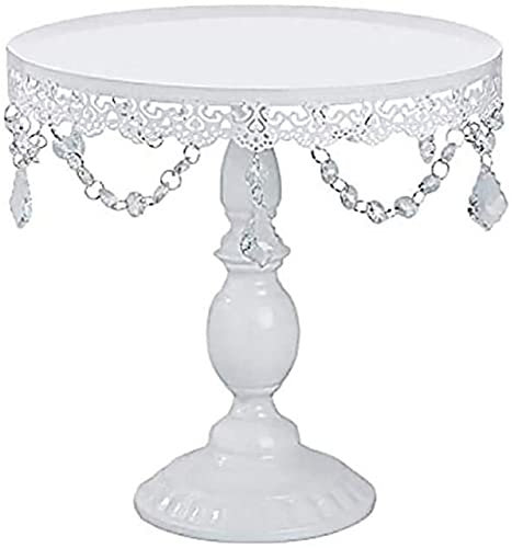 YRHH Cupcake Stand, Crystal Metal Cupcake Holder Cake Stand Chocolate Fountain Dessert Display Decoration-25 * 25