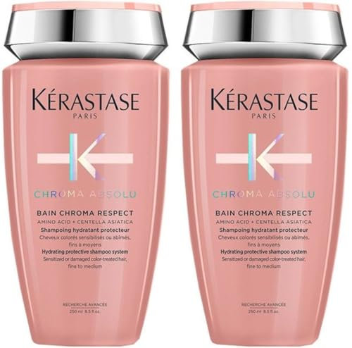 Kerastase Chroma Absolu Bain Chroma Respect 250ml Pack x2