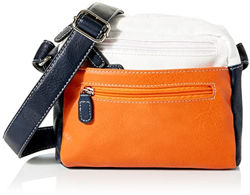 Envy Damen Suzie Orange/Marineblau Schulter