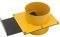 CHALKE Ventile, Staubsammelschlauch-Umschaltventil for Staubsammler, Holzbearbeitungswerkstatt, Schiebetor, Holzbearbeitungs-Staubsaugerventil (Size : 110mm)