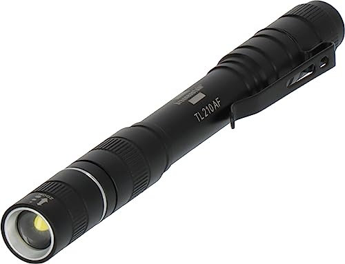 Brennenstuhl LuxPremium Lampe de poche LED TL 210 AF rechargeable/Lampe torche d'inspection (LED Osram, format longiligne, 200lm, autonomie 13h, mise au point, portée 55m, câble USB C, IP44)