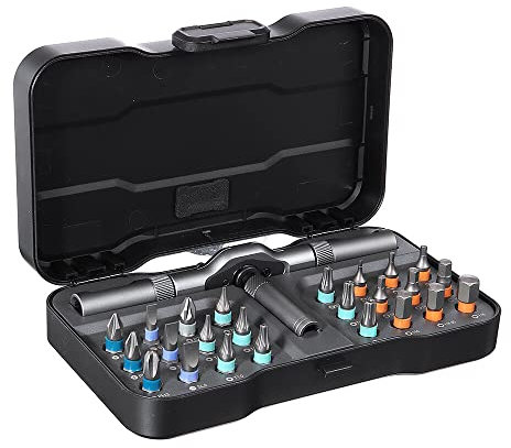 Duka RS1 24-in-1 Mehrzweck-Ratschenschlüssel, Schraubendreher, S2, magnetische Bits, Werkzeug-Set, Heimwerker-Reparatur-Werkzeug