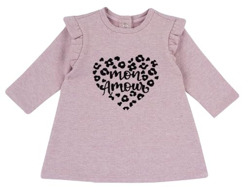 Chicco Vestito A Maniche Lunghe, Vestito Casual Bimba 0-24, Rosa, 4 Anni