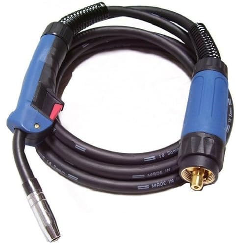 MIG MAG Schweißbrenner Brenner Schlauchpaket mit Euro Zentralanschluss Schutzgas [MB15 Dl 3m] AWZ