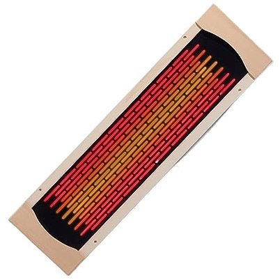 LEPREM Sauna-Dampfgarer-Spa-Maschine Vollkeramisches Infrarot-Saunaheizrohr, Saunazubehör, keramisches Saunaheizpaneel für Home SPA Badezimmerdusche (Color : 3pcs, Size : 1 UK)