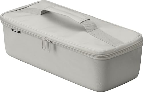 Yamazaki 1850 TOWER Werkzeugtasche mit Trennwand, grau, Polyester/Harz/Polypropylen/Polyethylen, minimalistisch, 36 x 16 x 11 cm