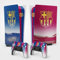 Sticker PS 5 Foot, Autocollant pour PS 5 Foot, Console et Manette, Edition Standard Digitale, Skin Barcelone PS 5 (2 Manettes)