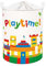 Clastyle Studie Kinder Wäschekorb mit Henkel Faltbar Kleidung Spielzeug Aufbewahrungskorb Jungen Mädchen Aufbewahrungsbox für Babyzimmer Bad, Spielzeit, 40 * 50 cm